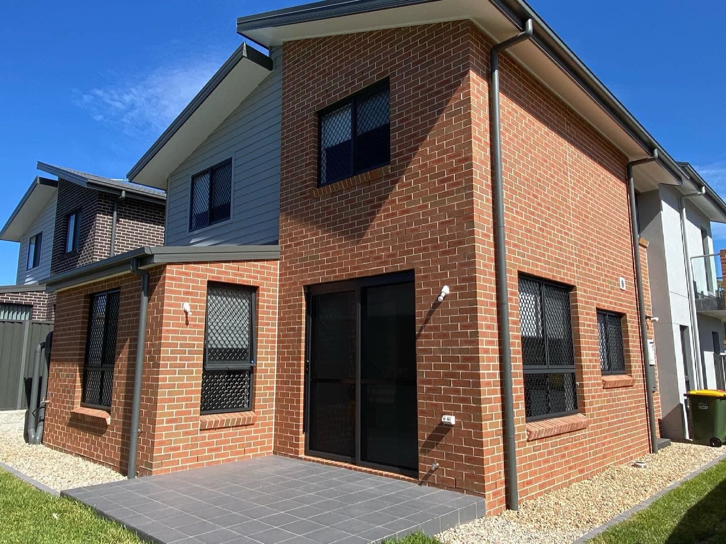 Diamond security screen door installed by Advanced Security Doors