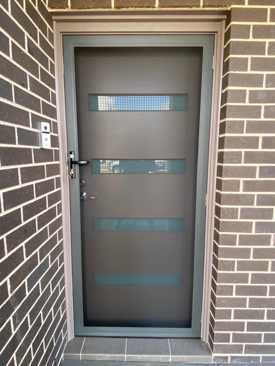 ForceField security screen door installed by Advanced Security Doors