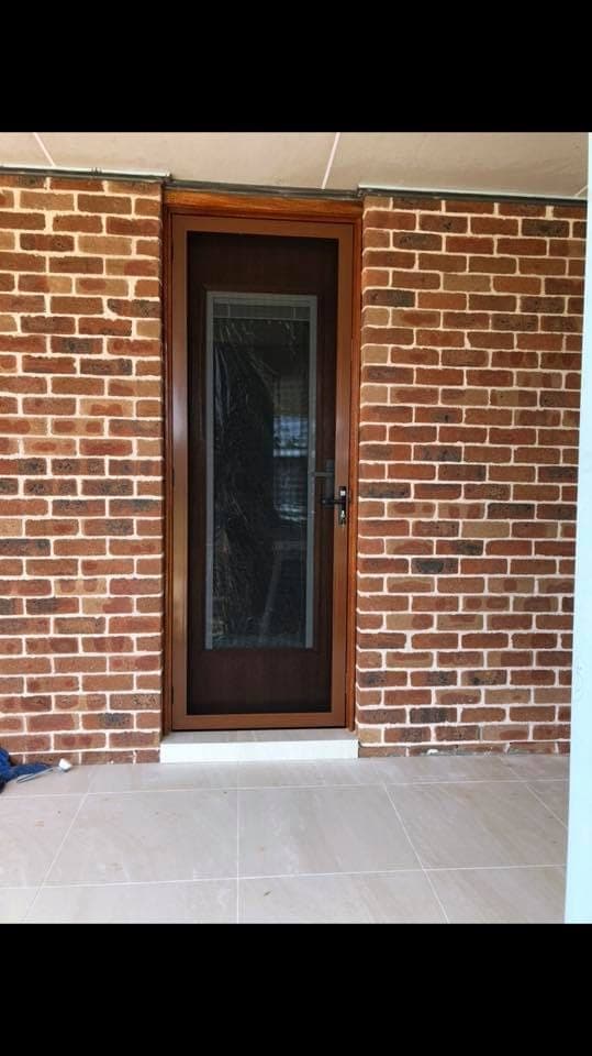ForceField security screen door installed by Advanced Security Doors