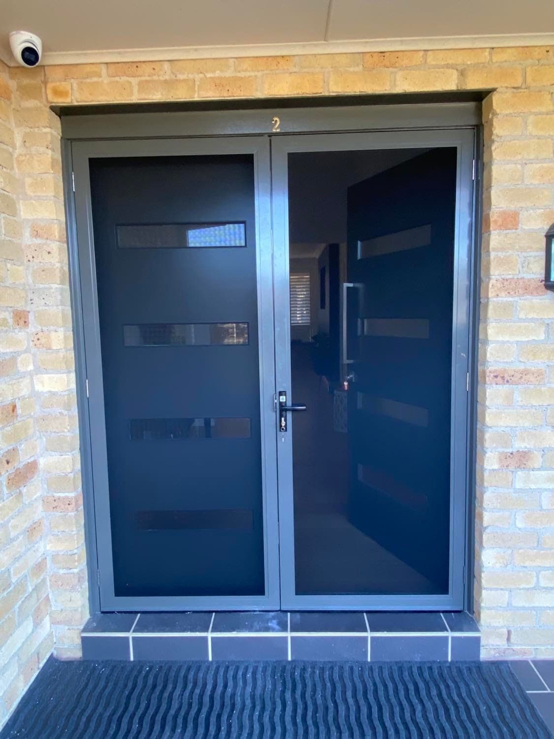 ForceField security screen door installed by Advanced Security Doors