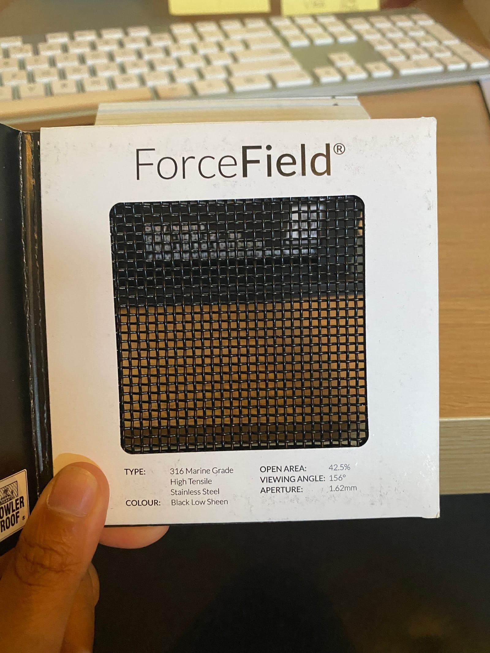 ForceField security screen door installed by Advanced Security Doors