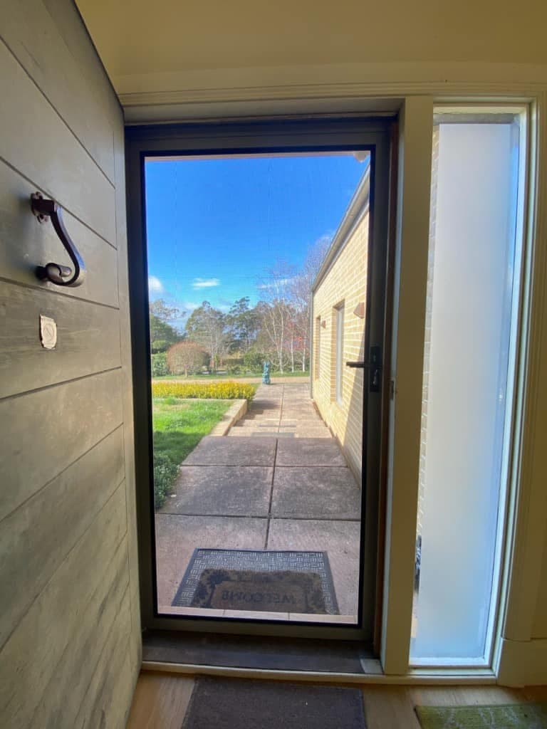 ForceField security screen door installed by Advanced Security Doors