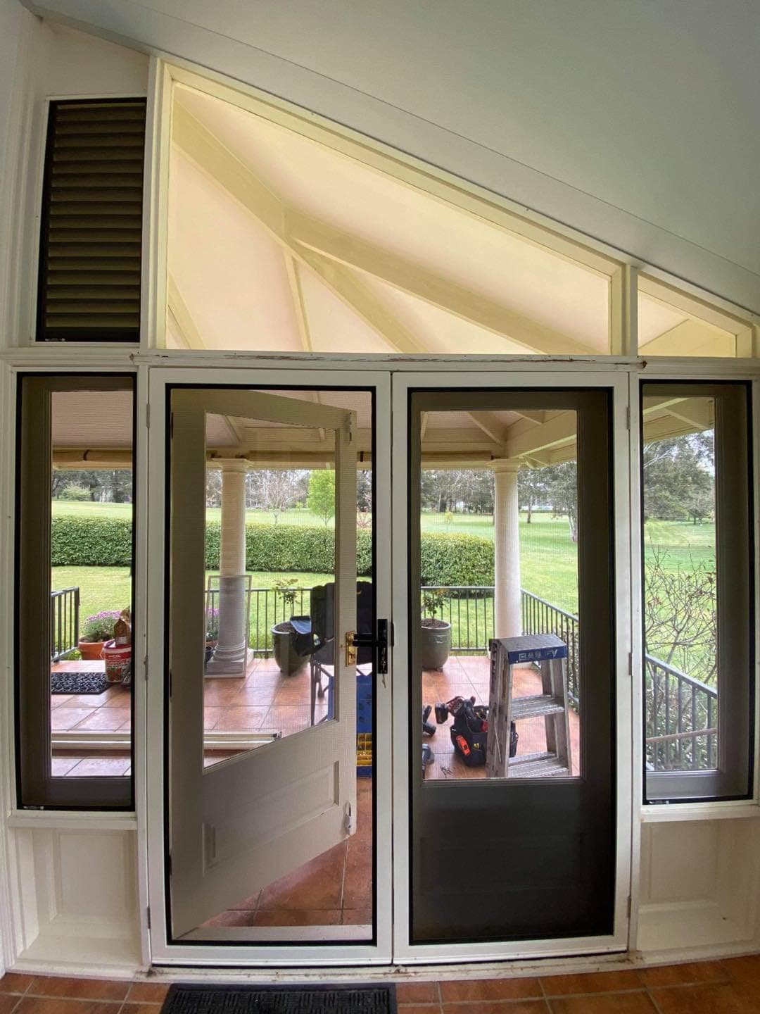 ForceField security screen door installed by Advanced Security Doors