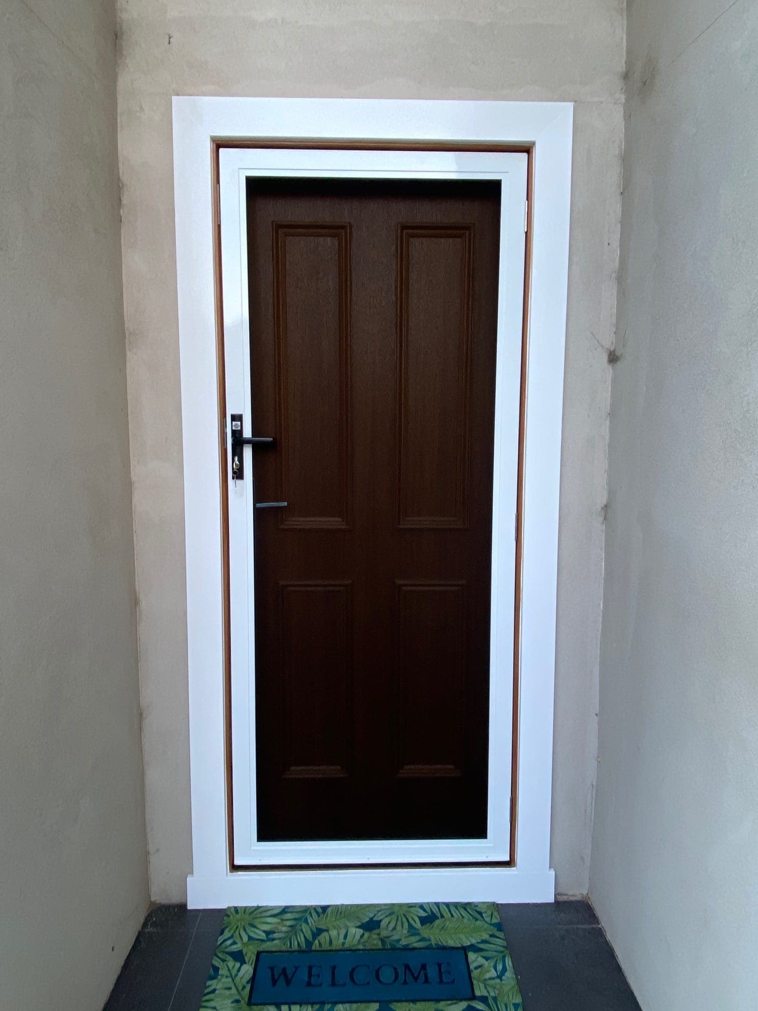 ForceField security screen door installed by Advanced Security Doors