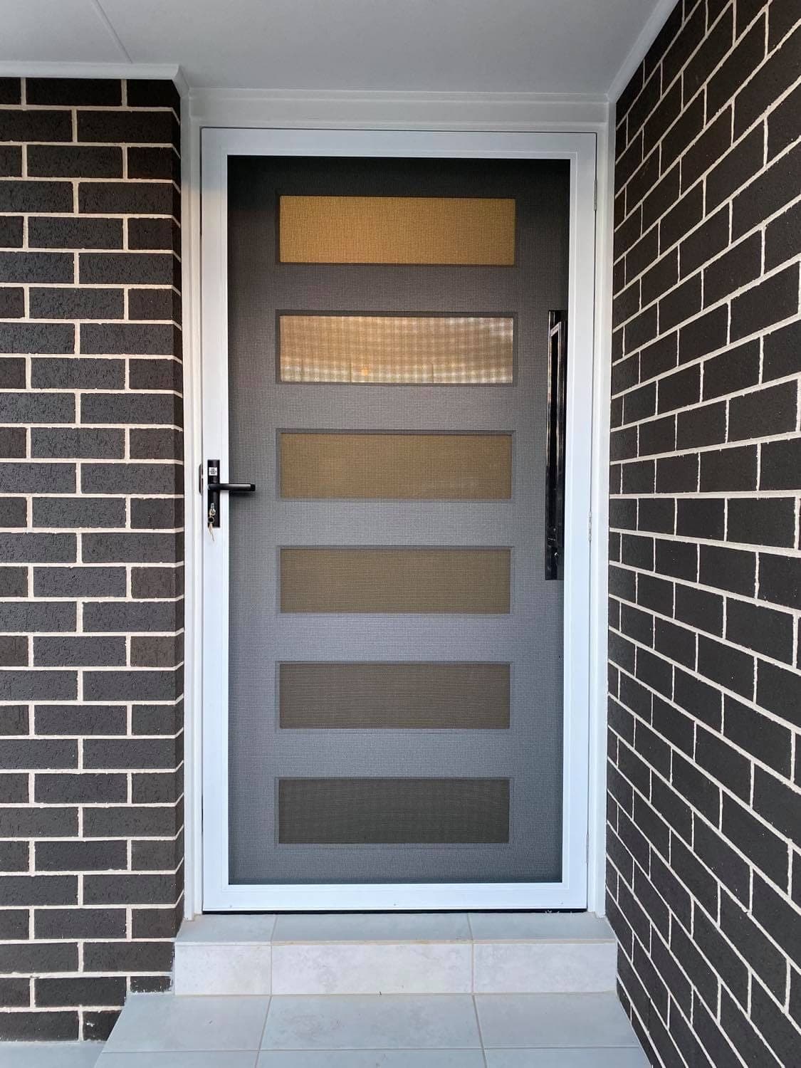 ForceField security screen door installed by Advanced Security Doors