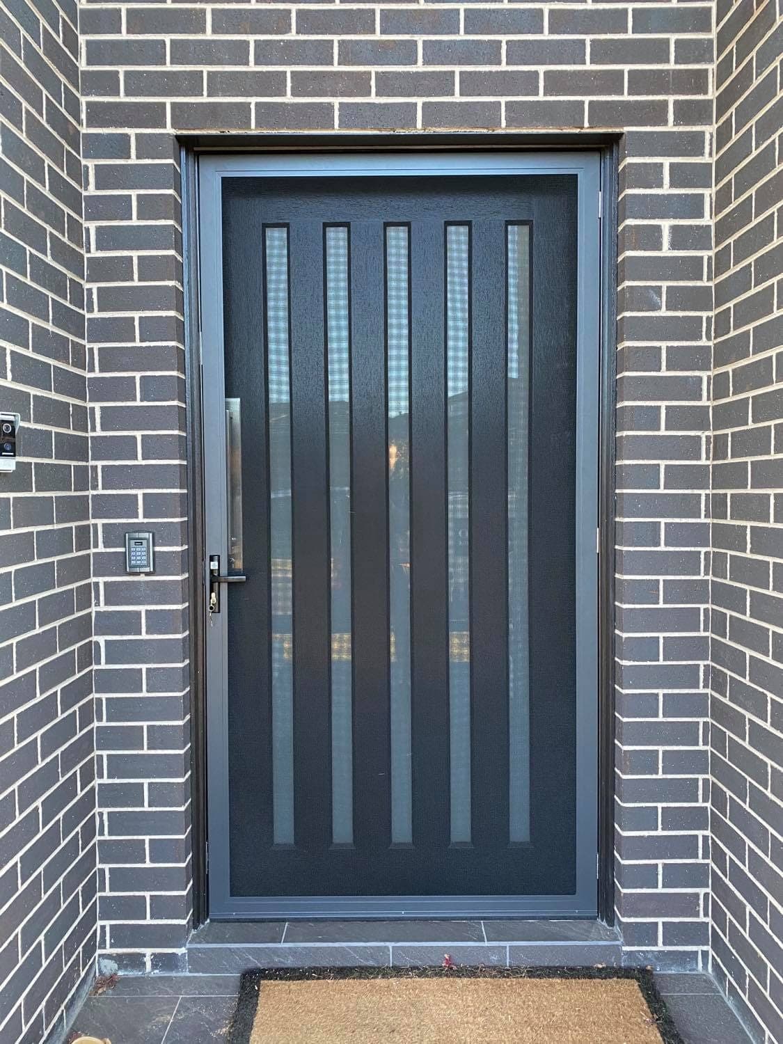 ForceField security screen door installed by Advanced Security Doors