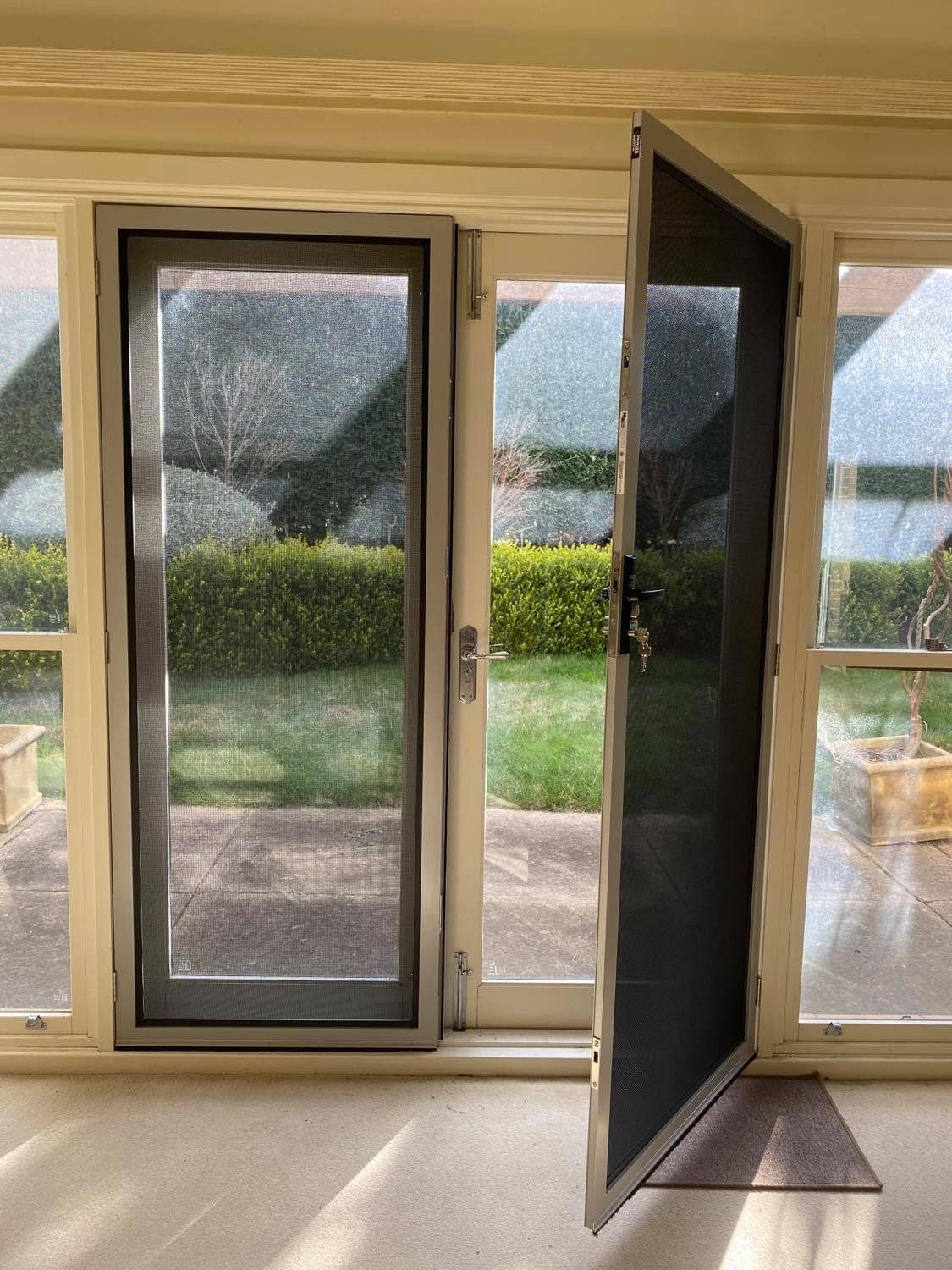 ForceField security screen door installed by Advanced Security Doors