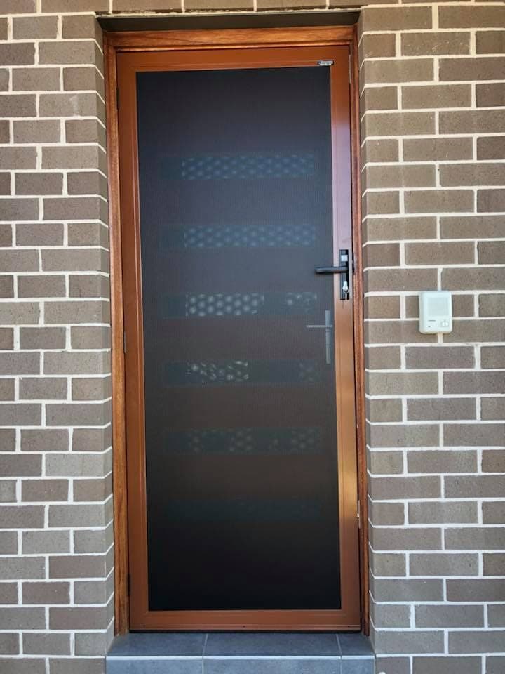 Protec security screen door installed by Advanced Security Doors