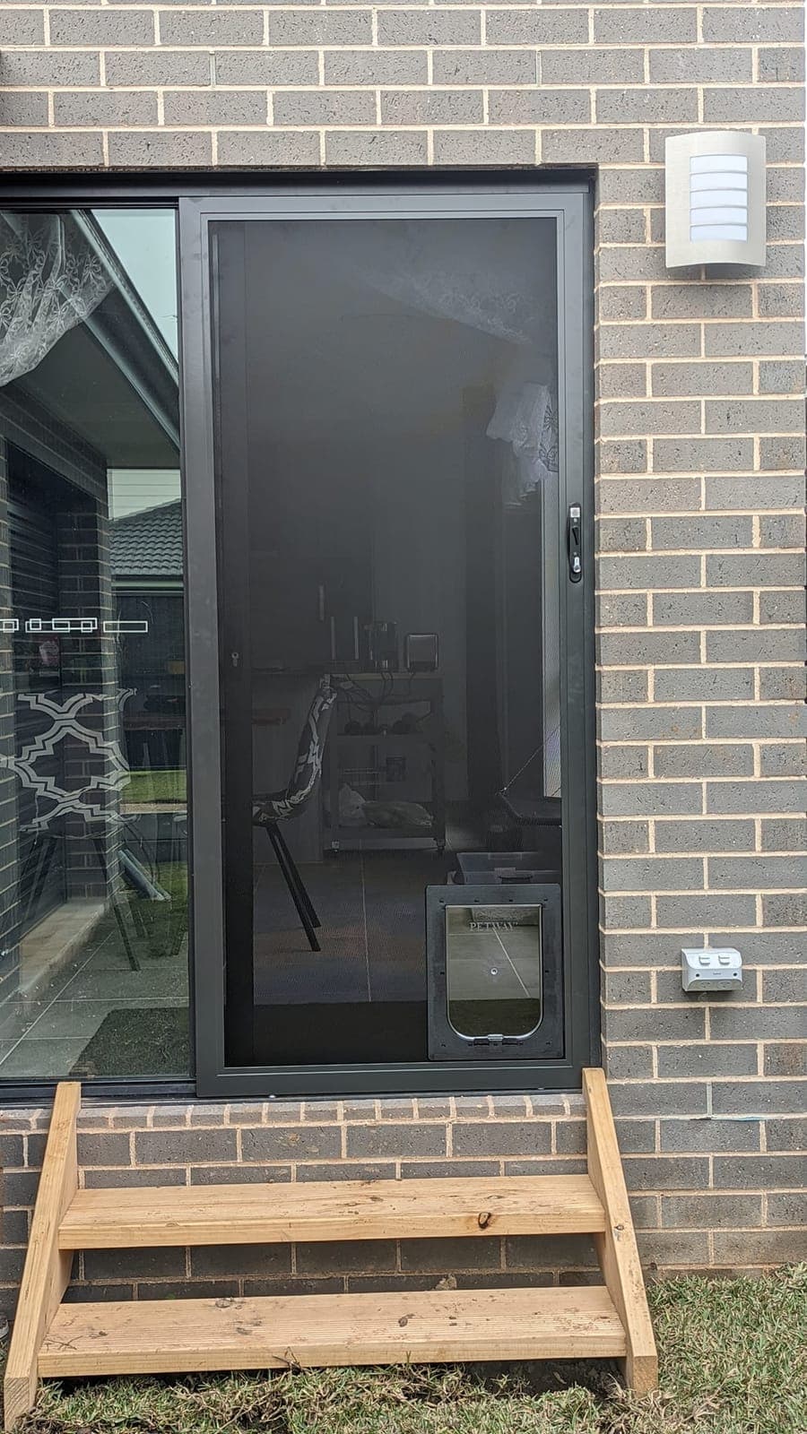 Protec security screen door installed by Advanced Security Doors