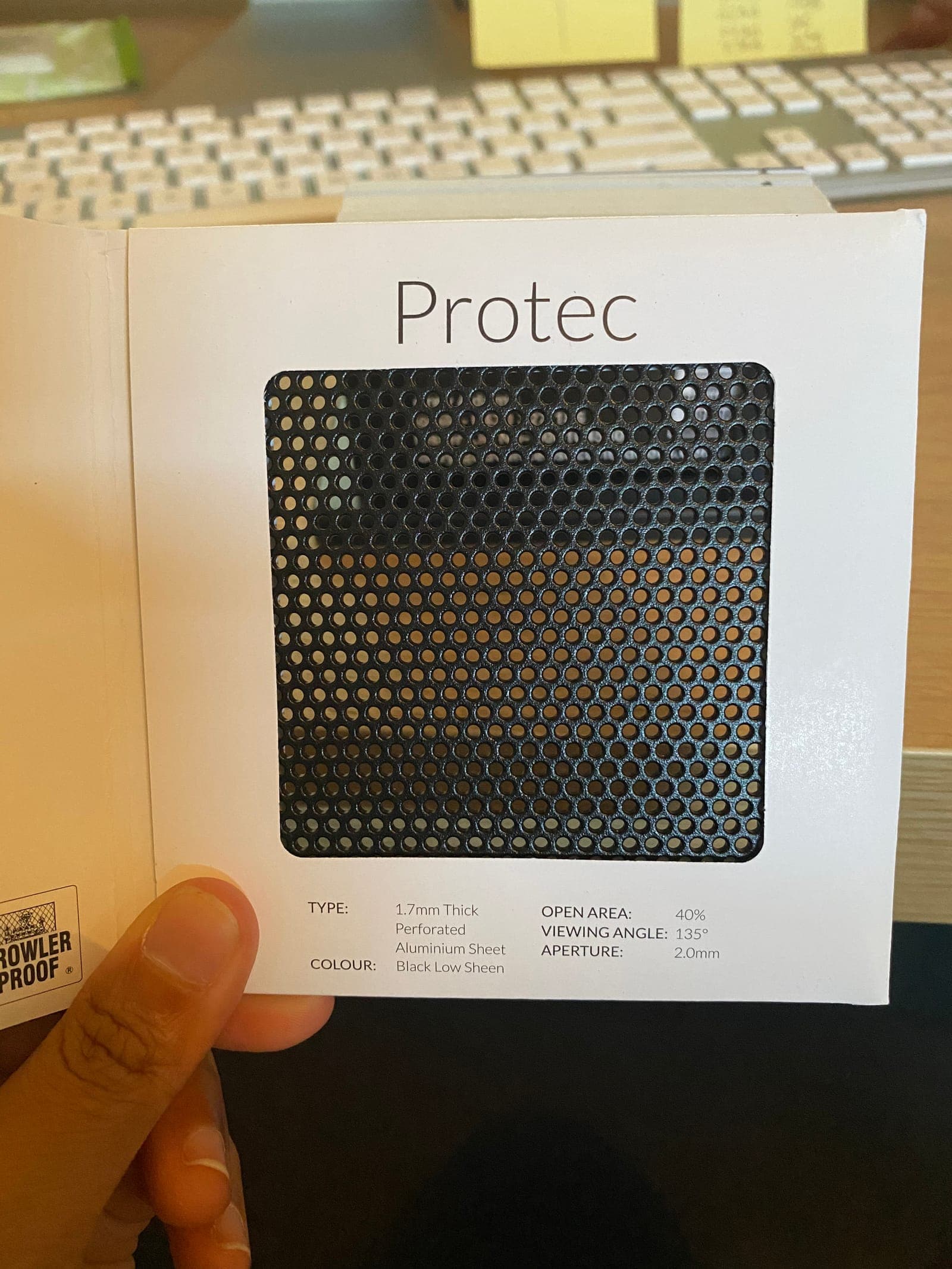 Protec security screen door installed by Advanced Security Doors