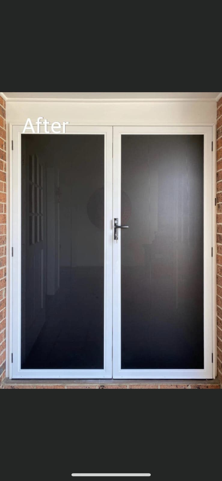 Protec security screen door installed by Advanced Security Doors