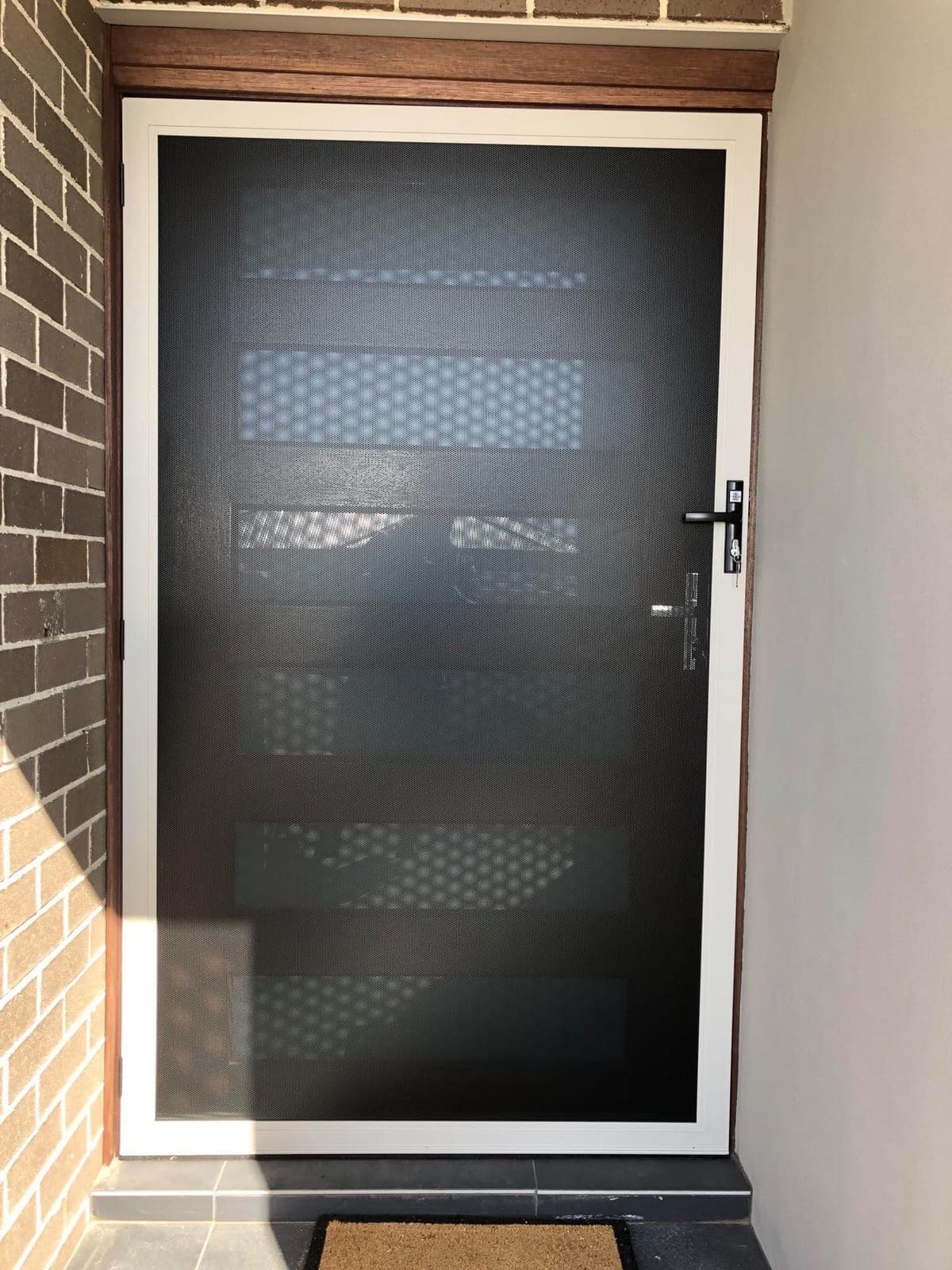 Protec security screen door installed by Advanced Security Doors