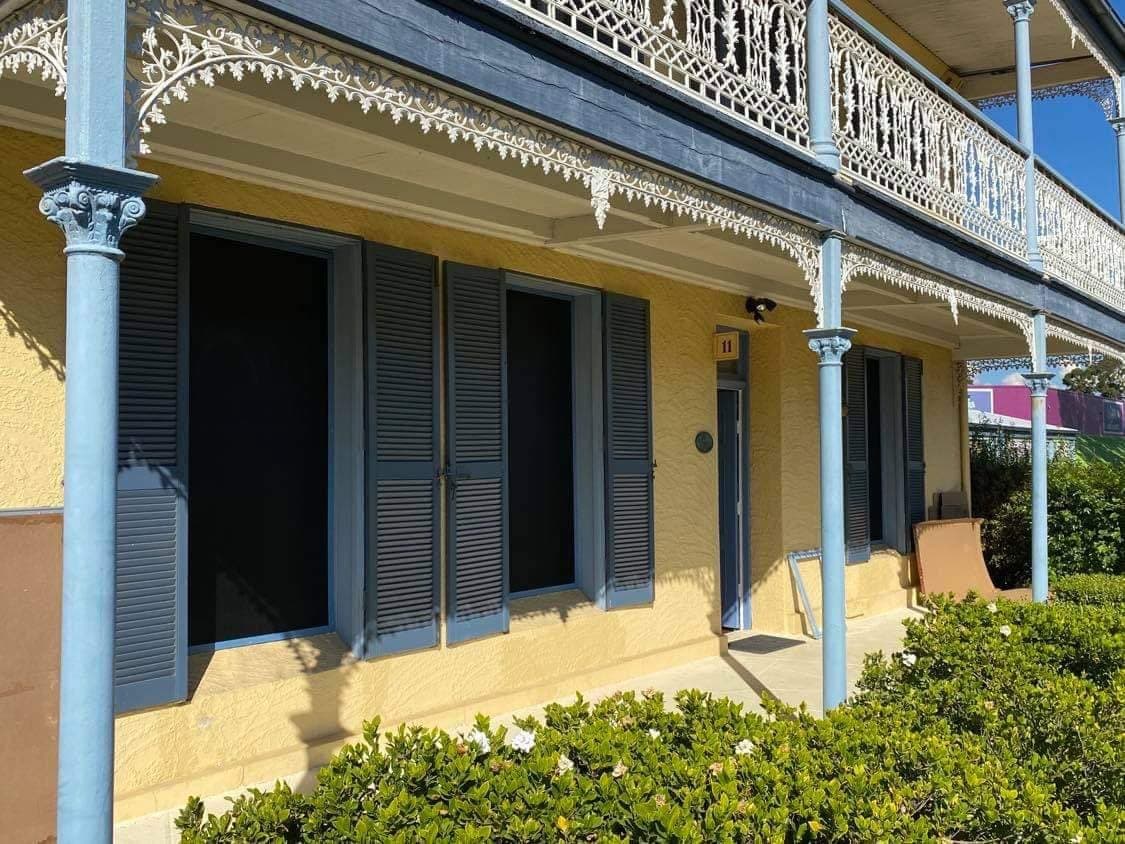 Security window screen installed by Advanced Security Doors