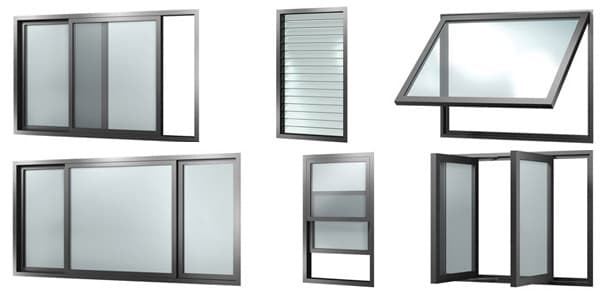 Diamond screens fit sliding, awning, casement, double-hung, louvre, and bifold windows — full range of window types