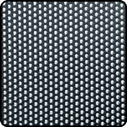 Protec perforated aluminium mesh close-up