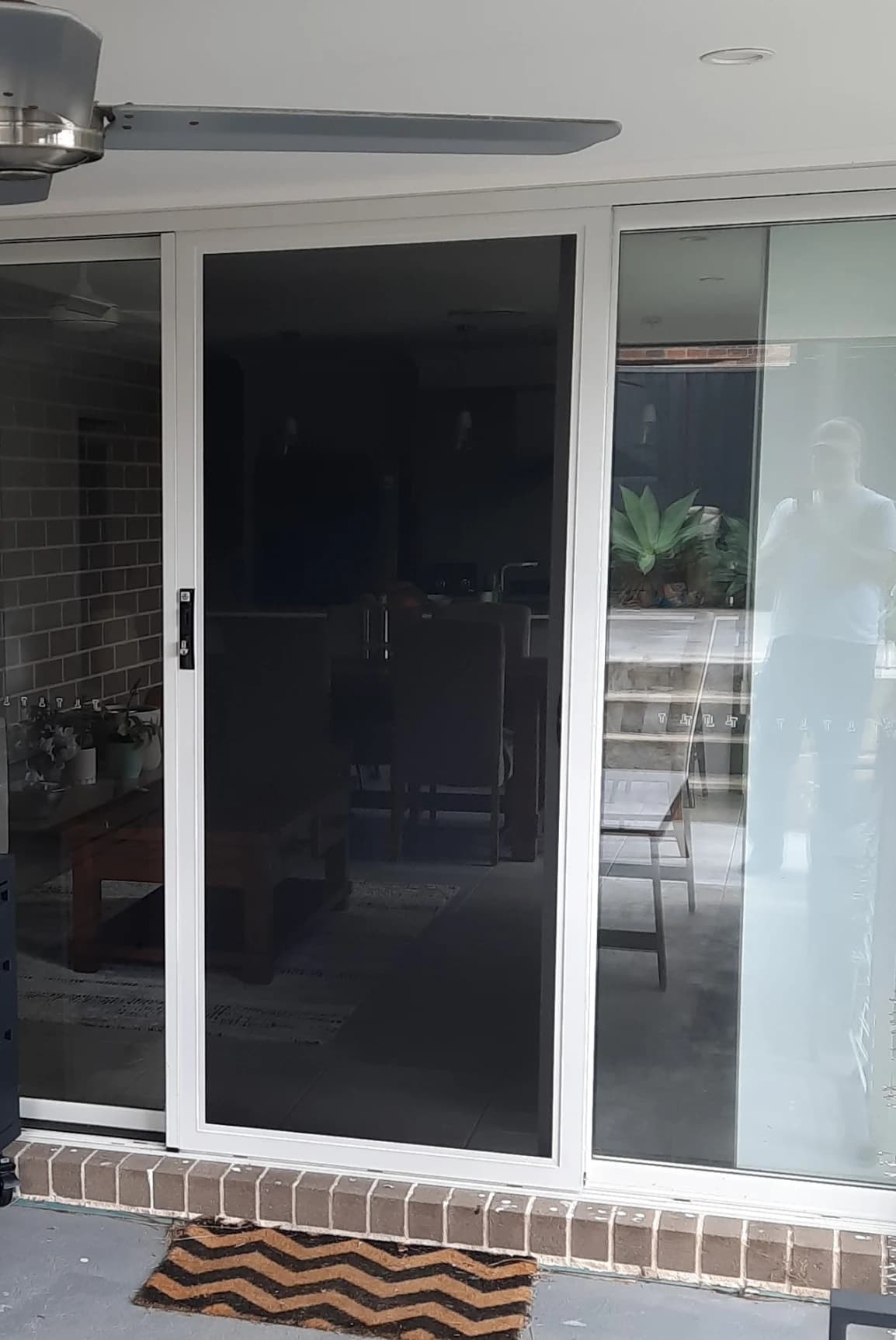 Installation photo from Brett McPherson's review