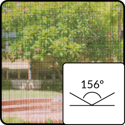 View through a ForceField screen