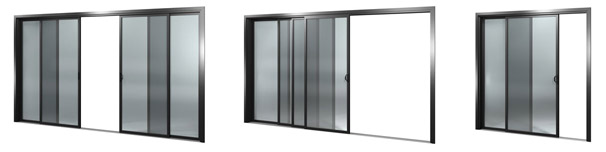 diamond sliding door options